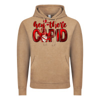 Vintage Coffee Hey there Cupid Valentine's Day Vintage Hoodie - HowdyJamesFarm