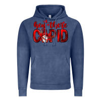 Vintage Denim Hey there Cupid Valentine's Day Vintage Hoodie - HowdyJamesFarm