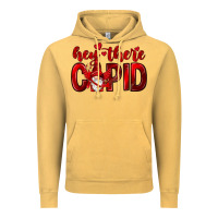 Vintage Mustard Hey there Cupid Valentine's Day Vintage Hoodie - HowdyJamesFarm