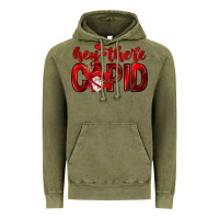 Vintage Olive Hey there Cupid Valentine's Day Vintage Hoodie - HowdyJamesFarm