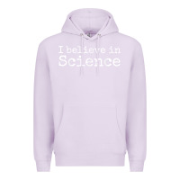 Lilac Liberal Political Quote for Scientists I Believe in Science Premium Hoodie - trangStudio