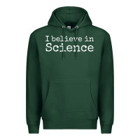 Sports Green Liberal Political Quote for Scientists I Believe in Science Premium Hoodie - trangStudio