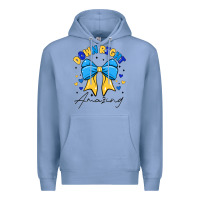Colony Blue Down Right Amazing Premium Hoodie - CowhideDigitalArt