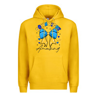 Lemon Down Right Amazing Premium Hoodie - CowhideDigitalArt