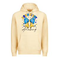Pina Colada Down Right Amazing Premium Hoodie - CowhideDigitalArt