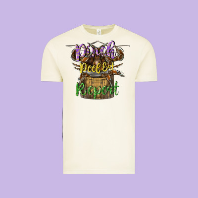 Pinch Peel Eat Repeat Vintage Tee Designed By Cowgirlartshop