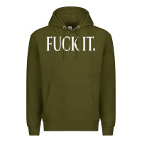 Army Green F It Period Dot Premium Hoodie - trangStudio