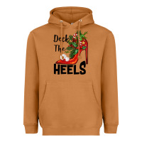 Meerkat deck the heels Christmas Heavyweight Hoodie - BarkalooDesign