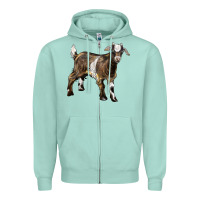 Baby Tennessee Fainting Goat Zipper Hoodie | Teevron