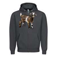Smoke Baby Tennessee Fainting Goat Zipper Hoodie - LillyAllenDesigns