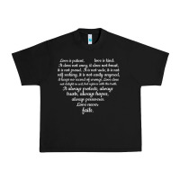 Love Is Patient Love Is Kind 1 Corinthians 1348 Urban Heavy Tee | Teevron