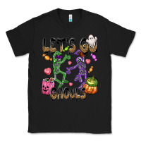 Black Let's go ghouls Classic Tee - NancyCooperArtShop