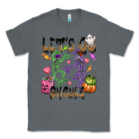 Charcoal Heather Let's go ghouls Classic Tee - NancyCooperArtShop