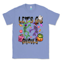Colony Blue Let's go ghouls Classic Tee - NancyCooperArtShop
