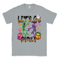 Heather Grey Let's go ghouls Classic Tee - NancyCooperArtShop