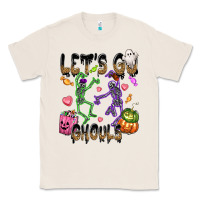 Natural Let's go ghouls Classic Tee - NancyCooperArtShop