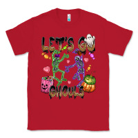 Red Let's go ghouls Classic Tee - NancyCooperArtShop