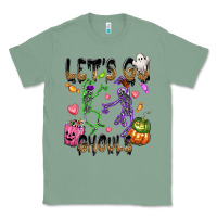 Sage Let's go ghouls Classic Tee - NancyCooperArtShop