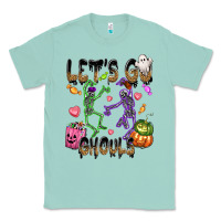 Seafoam Let's go ghouls Classic Tee - NancyCooperArtShop