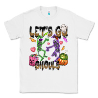 White Let's go ghouls Classic Tee - NancyCooperArtShop