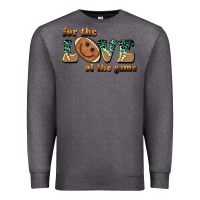Charcoal Heather for the love  of the game Premium Sweatshirt - BarkalooDesign