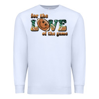 White for the love  of the game Premium Sweatshirt - BarkalooDesign