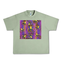 Oil Green mardi gras fleur de lis Urban Heavy Tee - RanaPortraitStore