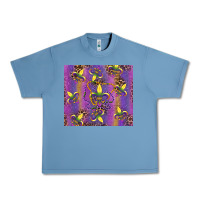Pebble Blue mardi gras fleur de lis Urban Heavy Tee - RanaPortraitStore