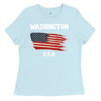 Baby Blue Washington Ladies Tee - Bettercallsaul