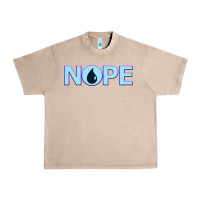 French Oak NOPE  Blue Magic  Island Mana Symbol Urban Heavy Tee - trangStudio