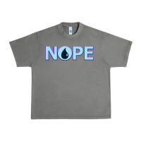Tornado NOPE  Blue Magic  Island Mana Symbol Urban Heavy Tee - trangStudio