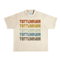 Sandshell Retro Vintage Tottenham London Urban Heavy Tee - trangStudio