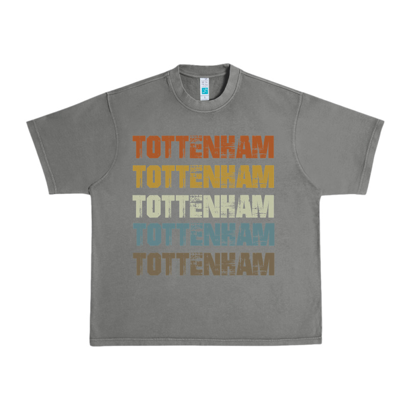 Retro Vintage Tottenham London Urban Heavy Tee by trangStudio | Teevron