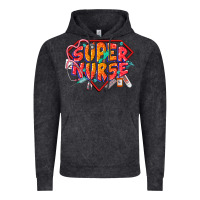 Vintage Black super nurse Vintage Hoodie - CowGirlArtShop