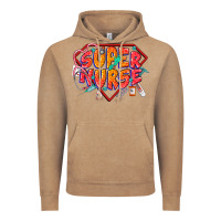 Vintage Coffee super nurse Vintage Hoodie - CowGirlArtShop