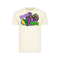 Vintage Arctic mardi gras heart Vintage Tee - CowGirlArtShop