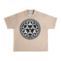 French Oak M.C. Escher Circle Limit IV Urban Heavy Tee - trangStudio