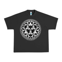 Pigment Black M.C. Escher Circle Limit IV Urban Heavy Tee - trangStudio