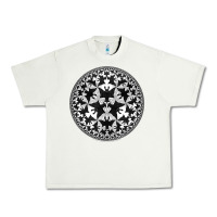 Pistachio M.C. Escher Circle Limit IV Urban Heavy Tee - trangStudio