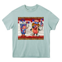 Arona usa hot dog coca tumbler Heavy Core Tee - BarkalooDesign