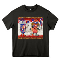 Asphalt usa hot dog coca tumbler Heavy Core Tee - BarkalooDesign