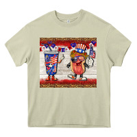 Mossy usa hot dog coca tumbler Heavy Core Tee - BarkalooDesign