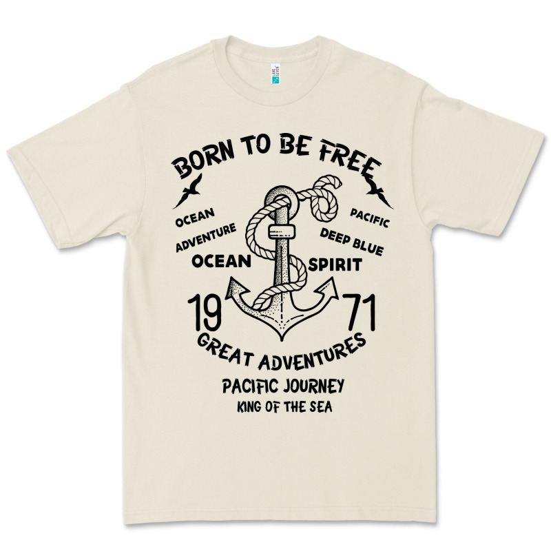 Born To Be Free Sea Premium Tee by Bettercallsaul | Teevron