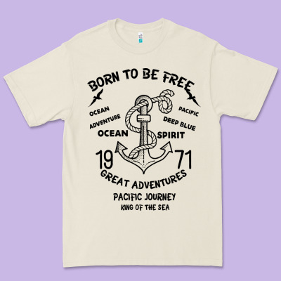 Born To Be Free Sea Premium Tee Designed By Bettercallsaul
