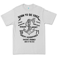 Dove Grey Born To Be Free Sea Premium Tee - Bettercallsaul