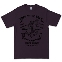Plum Born To Be Free Sea Premium Tee - Bettercallsaul