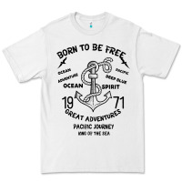 White Born To Be Free Sea Premium Tee - Bettercallsaul