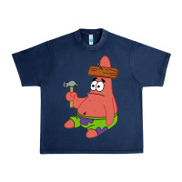 Navy patrick the star gift Urban Heavy Tee - trangStudio