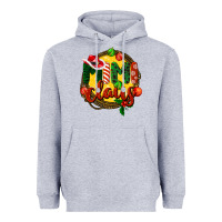 Heather Grey mimi claus christmas Heavyweight Hoodie - BarkalooDesign