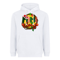 White mimi claus christmas Heavyweight Hoodie - BarkalooDesign
